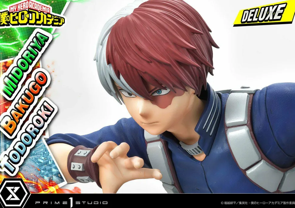 My Hero Academia - Midoriya, Bakugo & Todoroki Deluxe 1/4 Scale Diorama Statue