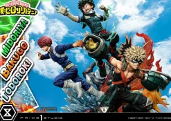 My Hero Academia - Midoriya, Bakugo & Todoroki 1/4 Scale Diorama Statue