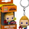 My Hero Academia - Mirio Togata in Hero Costume Glow in the Dark Pocket Pop! Vinyl Keychain