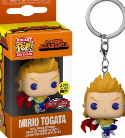 My Hero Academia - Mirio Togata in Hero Costume Glow in the Dark Pocket Pop! Vinyl Keychain