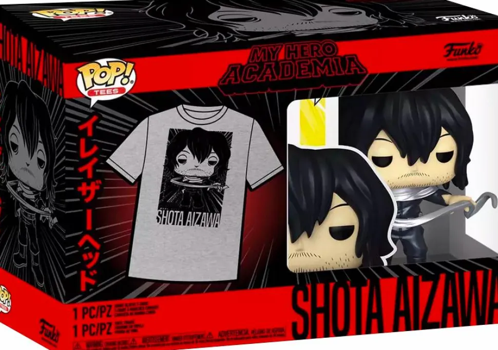 My Hero Academia - Shota Aizawa Pop! Vinyl Figure & T-Shirt Box Set