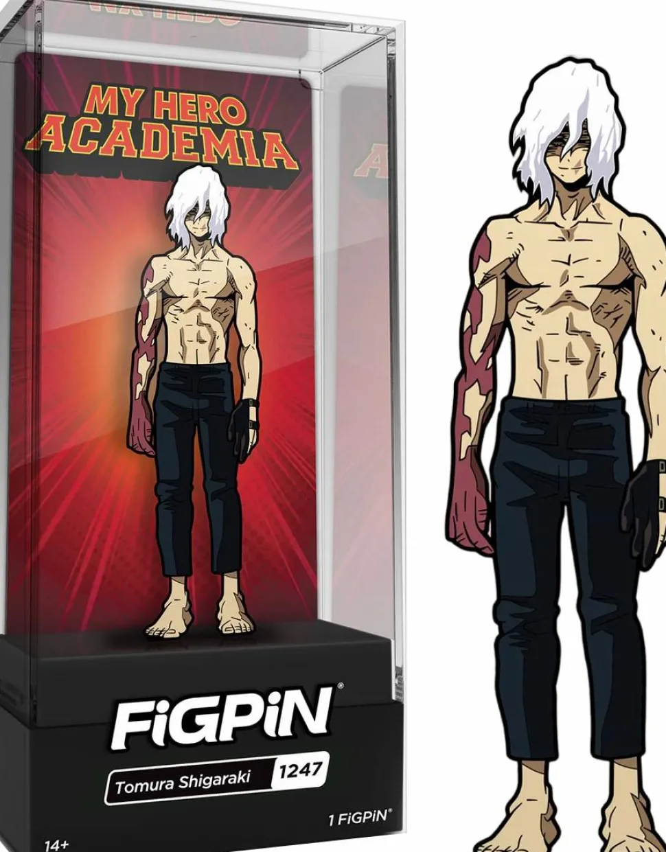 My Hero Academia - Tomura Shigaraki FiGPiN Enamel Pin