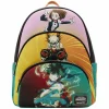 My Hero Academia - Triple Pocket Scene 12” Faux Leather Mini Backpack