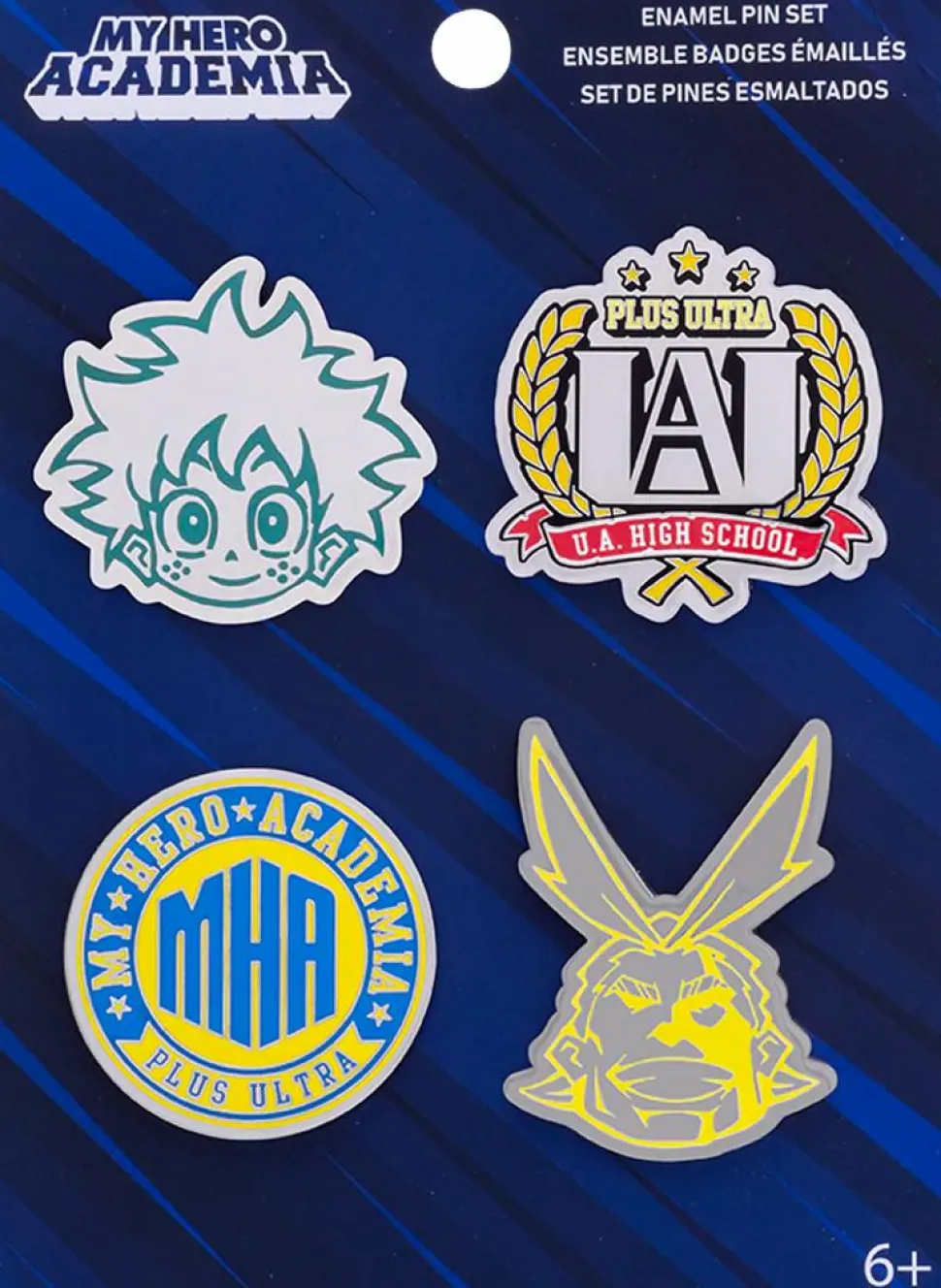 My Hero Academia - UA High School Enamel Pin Set 4-Pack