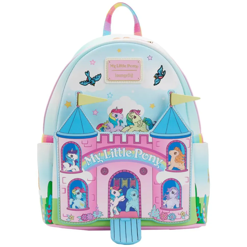 My Little Pony - Castle 10” Faux Leather Mini Backpack