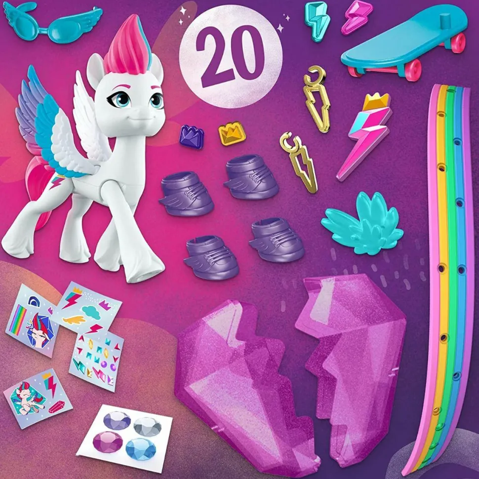 My Little Pony: A New Generation - Zipp Storm Crystal Adventure 3” Mini Action Figure