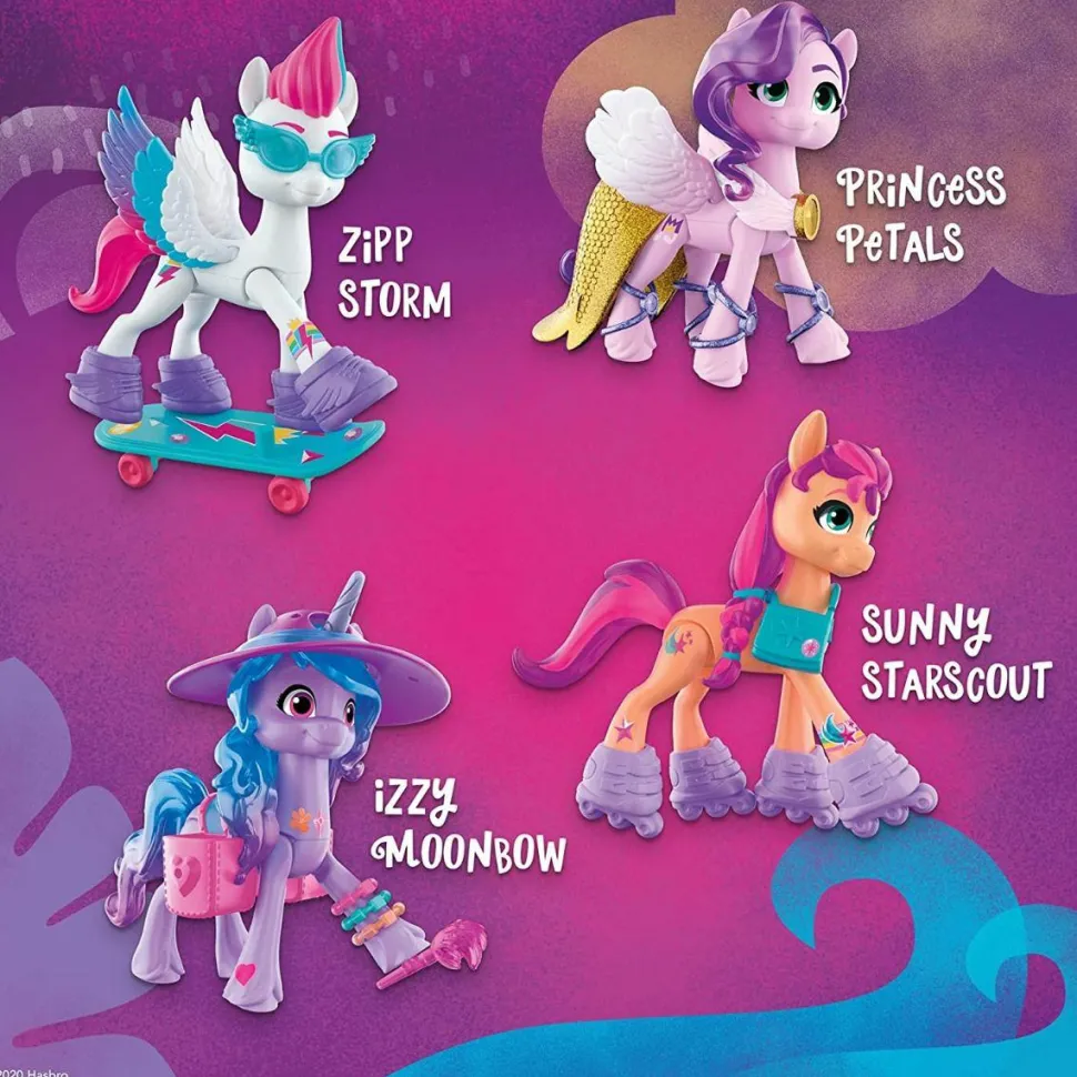My Little Pony: A New Generation - Zipp Storm Crystal Adventure 3” Mini Action Figure