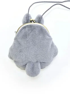 My Neighbor Totoro - Grey Totoro Fluffy 6" Plush Coin Purse