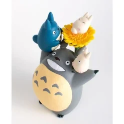 My Neighbor Totoro - Totoro with Flowers Nosechara PVC Stacking Figure