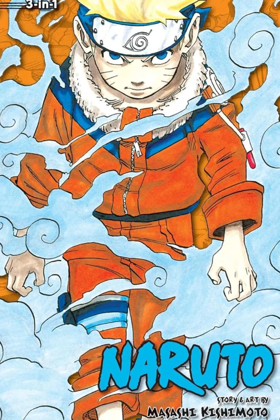 Naruto - 3-in-1 Omnibus Edition Volume 01 Manga Paperback Book