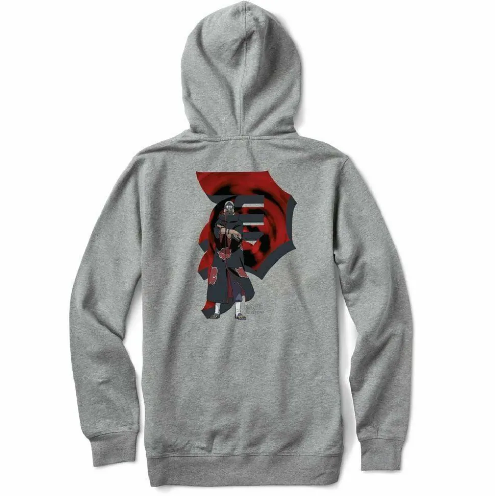 Naruto - Naruto x Primitive Kakuzu Heather Grey Sweatshirt Hoodie