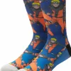 Naruto - Naruto x Primitive Shadow Clone Blue Crew Socks (One Size)