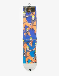 Naruto - Naruto x Primitive Shadow Clone Blue Crew Socks (One Size)