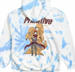 Naruto - Naruto x Primitive Gaara Washed Cream Sweatshirt Hoodie