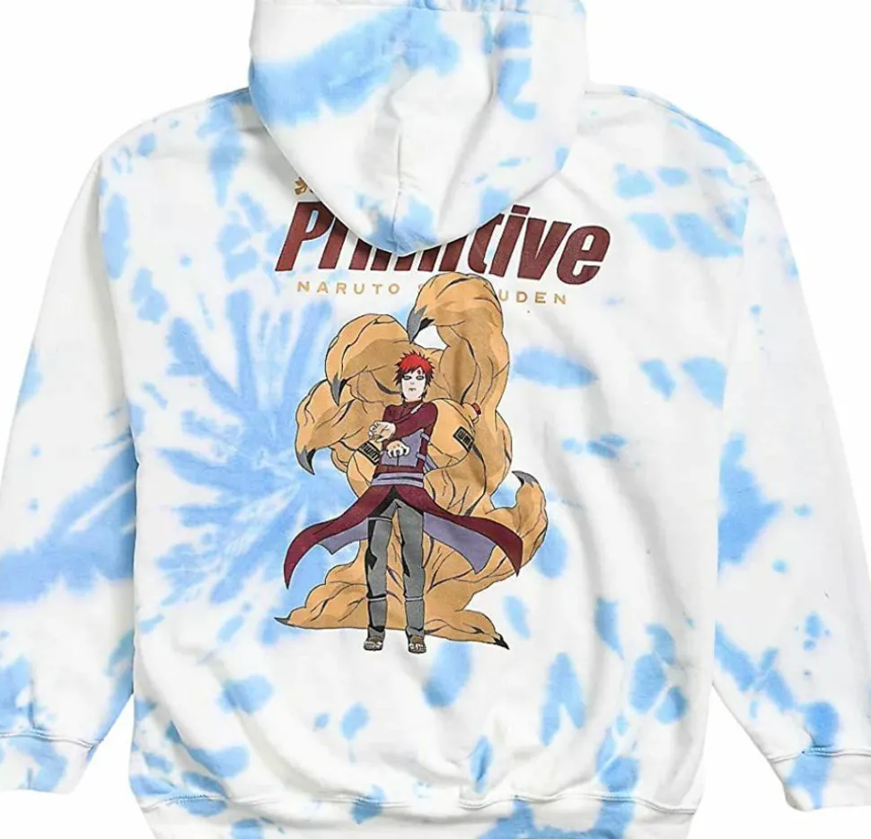 Naruto - Naruto x Primitive Gaara Washed Cream Sweatshirt Hoodie