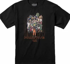 Naruto - Naruto x Primitive Shippuden Black T-Shirt