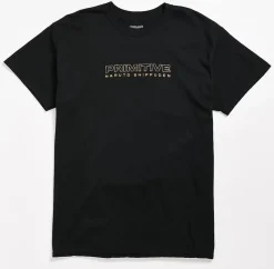 Naruto - Naruto x Primitive Shippuden Black T-Shirt