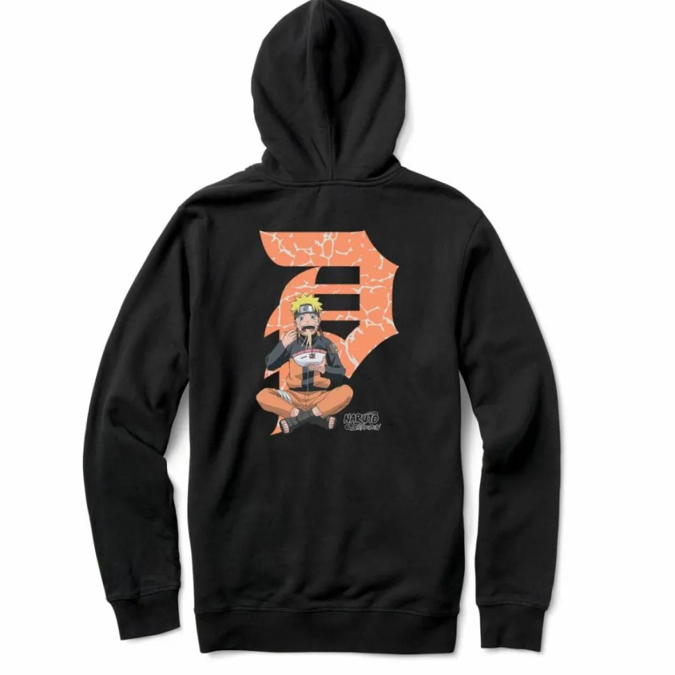 Naruto - Naruto x Primitive Ichiraku Dirty P Black Hoodie Sweatshirt
