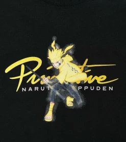 Naruto - Naruto x Primitive Nuevo Kurama Black T-Shirt