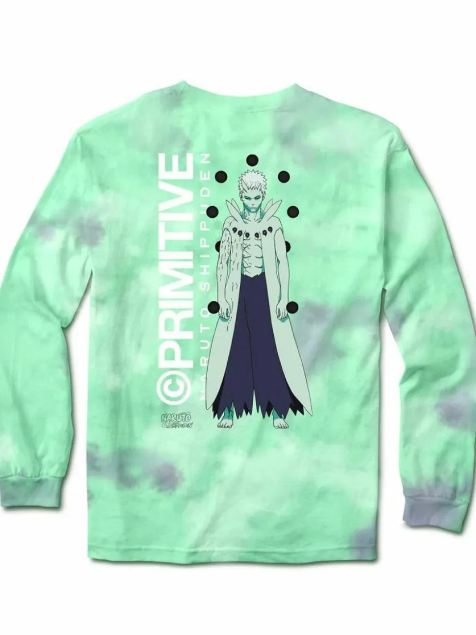 Naruto - Naruto x Primitive Obito Mint Long Sleeve T-Shirt