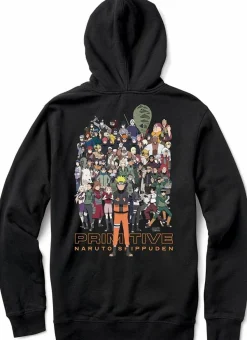 Naruto - Naruto x Primitive Shippuden II Black Sweatshirt Hoodie