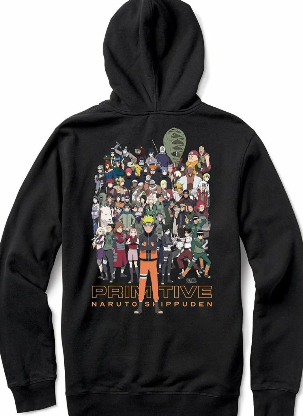 Naruto - Naruto x Primitive Shippuden II Black Sweatshirt Hoodie