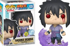 Naruto - Sasuke Uchiha Glow-in-the-Dark Mystery Box (Includes Sasuke & 5 Mystery Pop! Vinyl Figures)