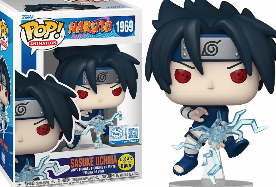 Naruto - Sasuke Uchiha Glow-in-the-Dark Pop! Vinyl Figure