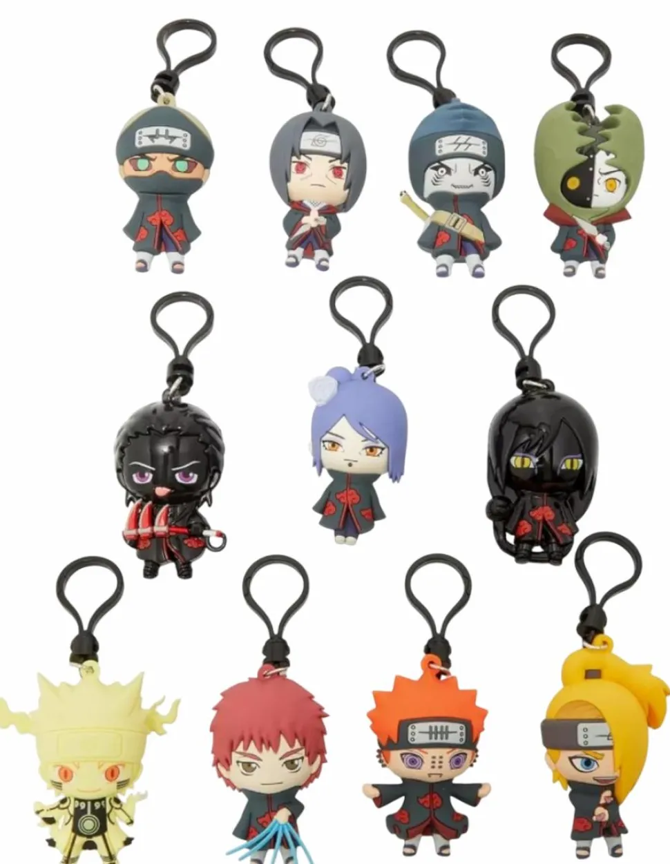 Naruto - Series 07 3D Figural Foam Bag Clip Blind Bag (Single Unit)