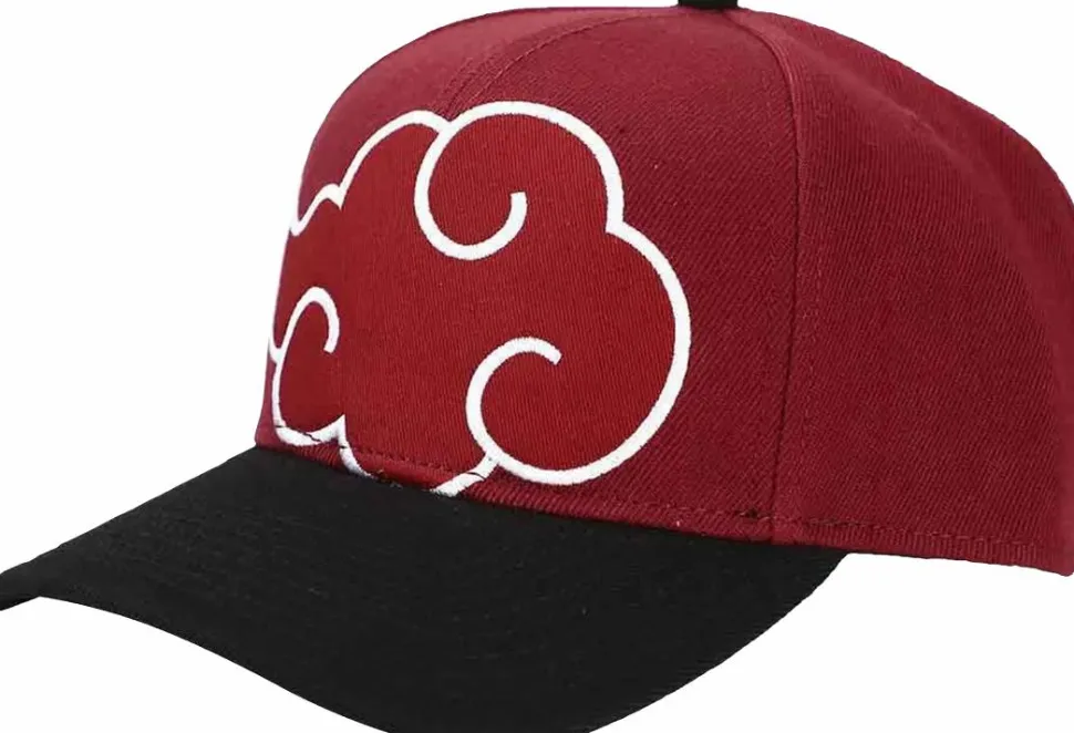 Naruto: Shippuden - Akatsuki Cloud Adjustable Pre-Curved Snapback Hat