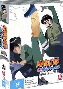 Naruto Shippuden - Chakra Collection 02 Episodes 72-140 DVD Box Set (11 Discs)