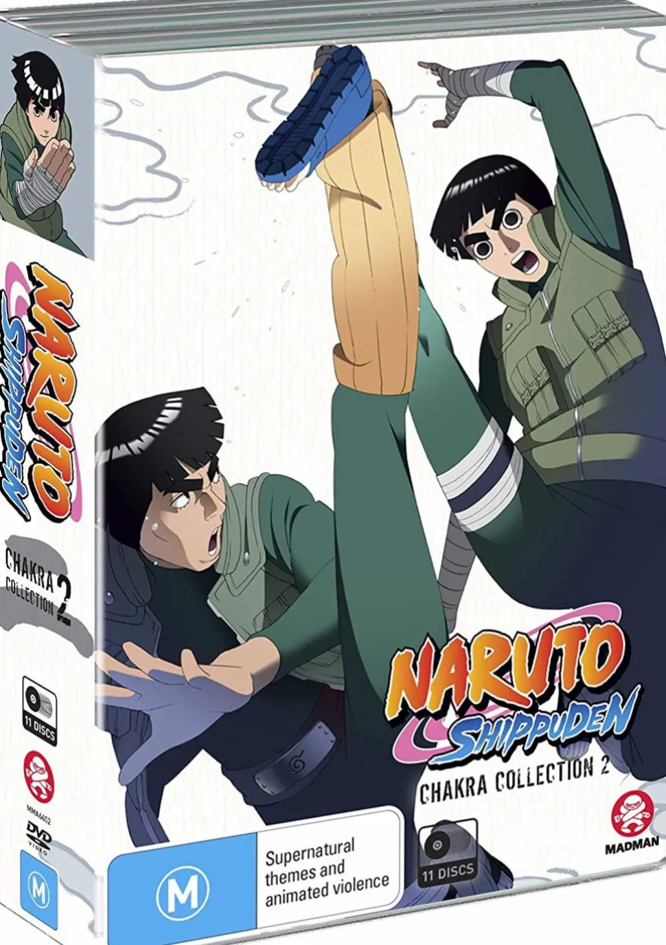 Naruto Shippuden - Chakra Collection 02 Episodes 72-140 DVD Box Set (11 Discs)