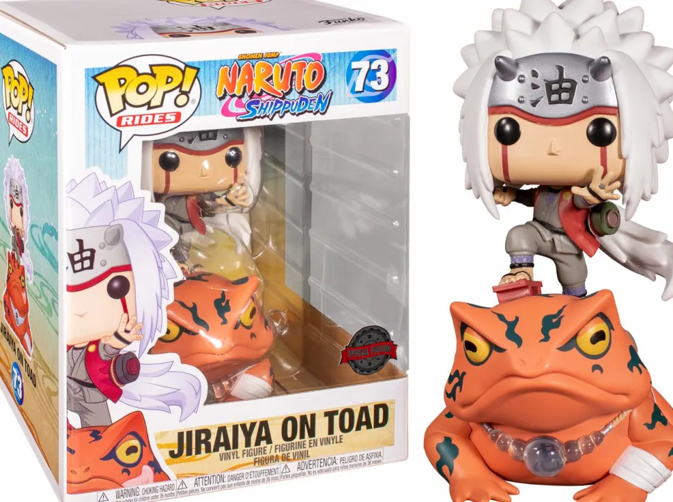 Naruto: Shippuden - Jiraiya on Toad Pop! Rides Vinyl Figure