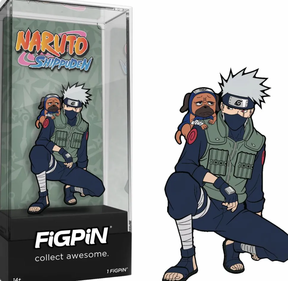Naruto: Shippuden - Kakashi and Pakkun FiGPiN Enamel Pin