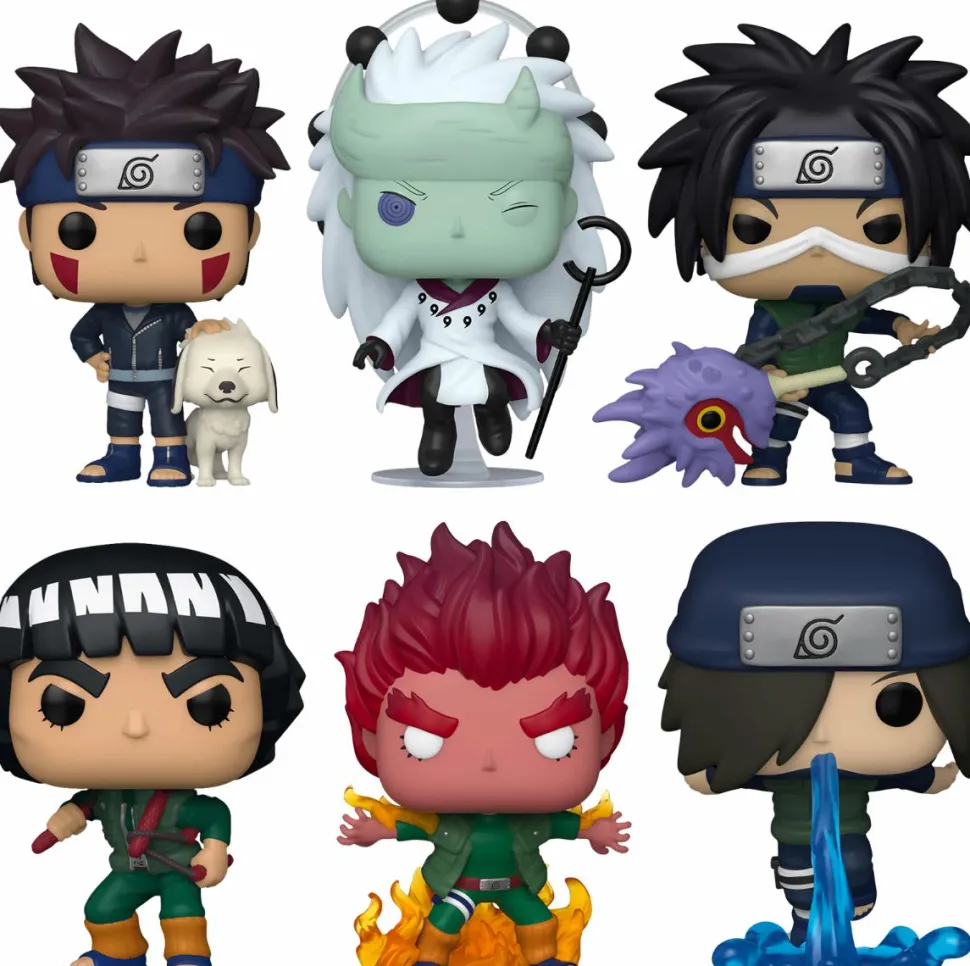 Naruto: Shippuden - Konoha’s Heroes and Horror Pop! Vinyl Figure Bundle (Set of 6)