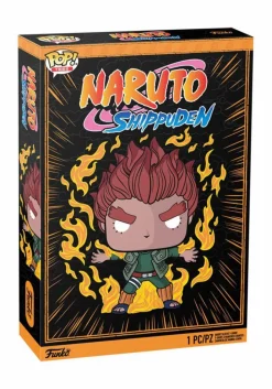 Naruto: Shippuden - Might Guy (Eight Gates) Unisex Pop! Tees Unisex Black T-Shirt