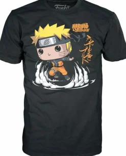 Naruto: Shippuden - Naruto Running Metallic Pop! Vinyl Figure & T-Shirt Box Set