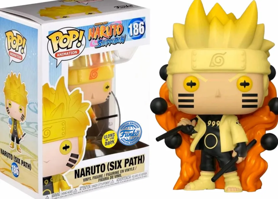 Naruto: Shippuden - Naruto Six Path Sage Mode Glow in the Dark Pop! Vinyl Figure
