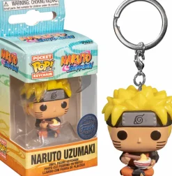 Naruto: Shippuden - Naruto Uzumaki with Noodles Pocket Pop! Vinyl Keychain