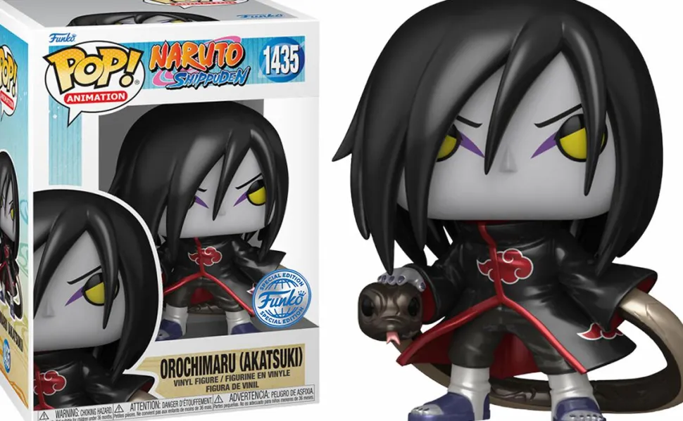 Naruto: Shippuden - Orochimaru (Akatsuki) Metallic Pop! Vinyl Figure