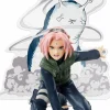 Naruto: Shippuden - Sakura Haruno Panel Spectacle 3.5" PVC Statue