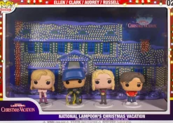 National Lampoon's Christmas Vacation - Ellen, Clark, Audrey & Russell Deluxe Pop! Moment Vinyl Figure 4-Pack