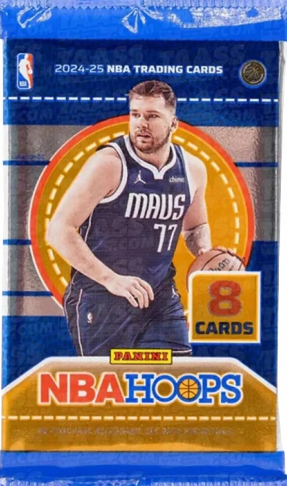 NBA Basketball - 2024/25 Panini Hoops Basketball Trading Cards Retail Pack (8 Cards)