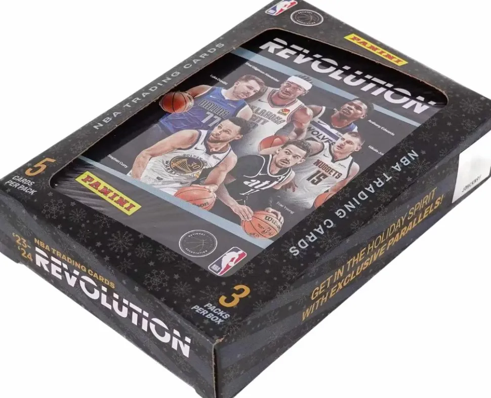 NBA Basketball - 2023/24 Panini Revolution Basketball Trading Cards Hobby Winter Tin
