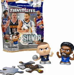 NBA Basketball - 2024 TeenyMates Silver Series Collectible Blind Bag Figure (Display of 32)
