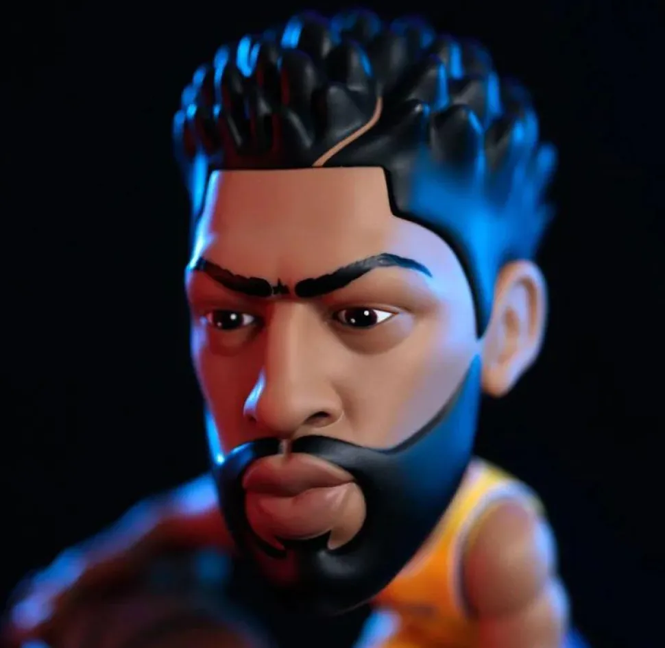 NBA Basketball - Anthony Davis Los Angeles Lakers smAll-Stars Minis 6" Vinyl Figure