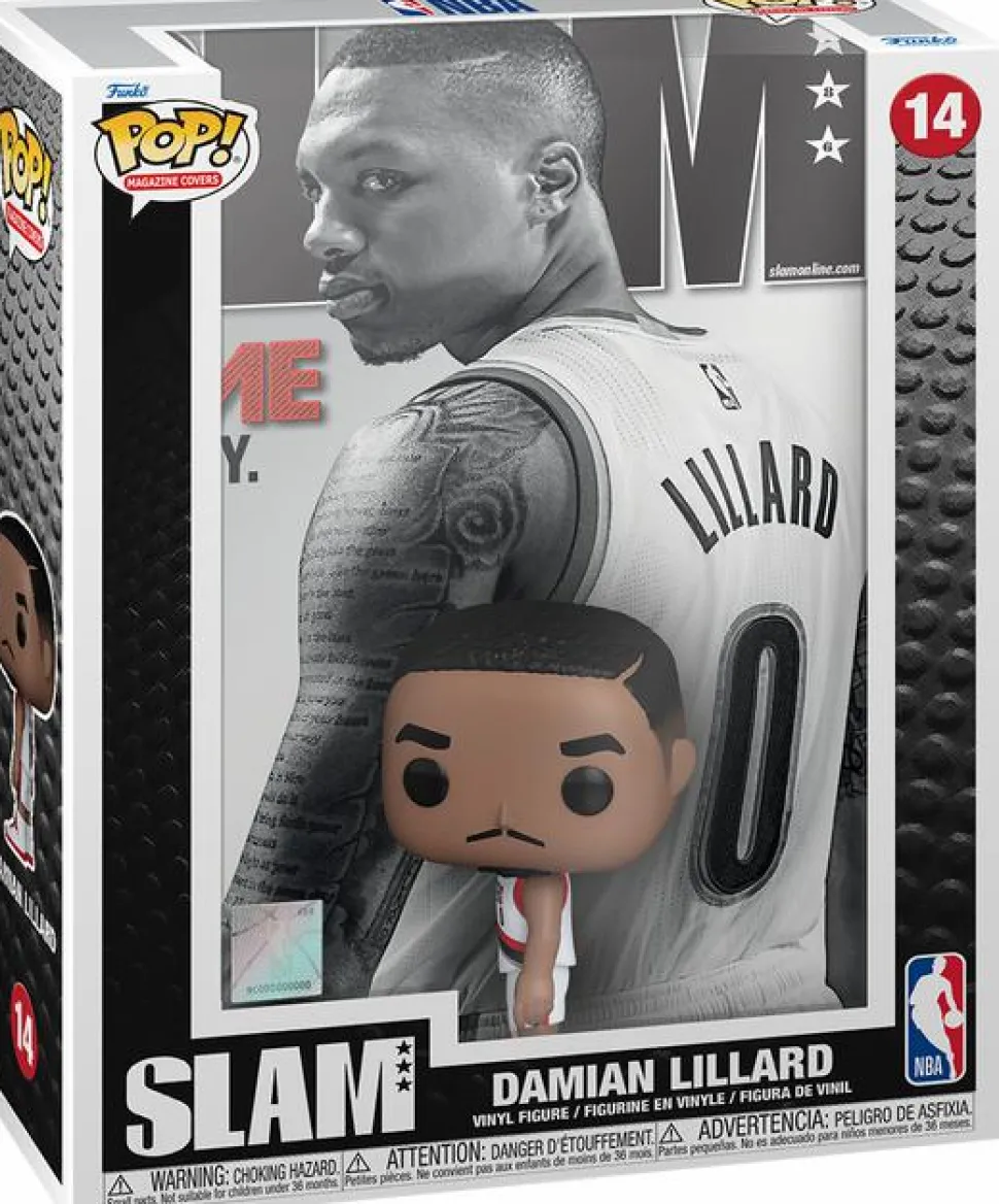 NBA Basketball - Damian Lillard SLAM Pop! Magazine Cover Vinyl Figure