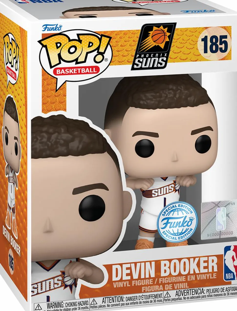 NBA: Basketball - Devin Booker Phoenix Suns Pop! Vinyl Figure
