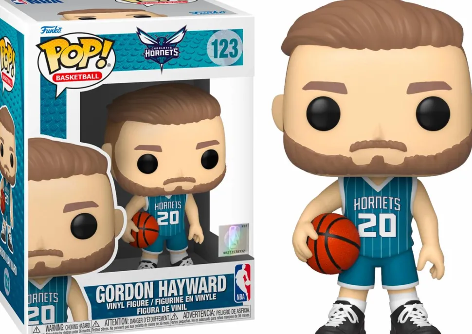 NBA Basketball - Gordon Hayward Charlotte Hornets Pop! Vinyl Figure
