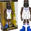 NBA Basketball - James Harden Philadelphia 76ers 12" Gold Premium Vinyl Figure